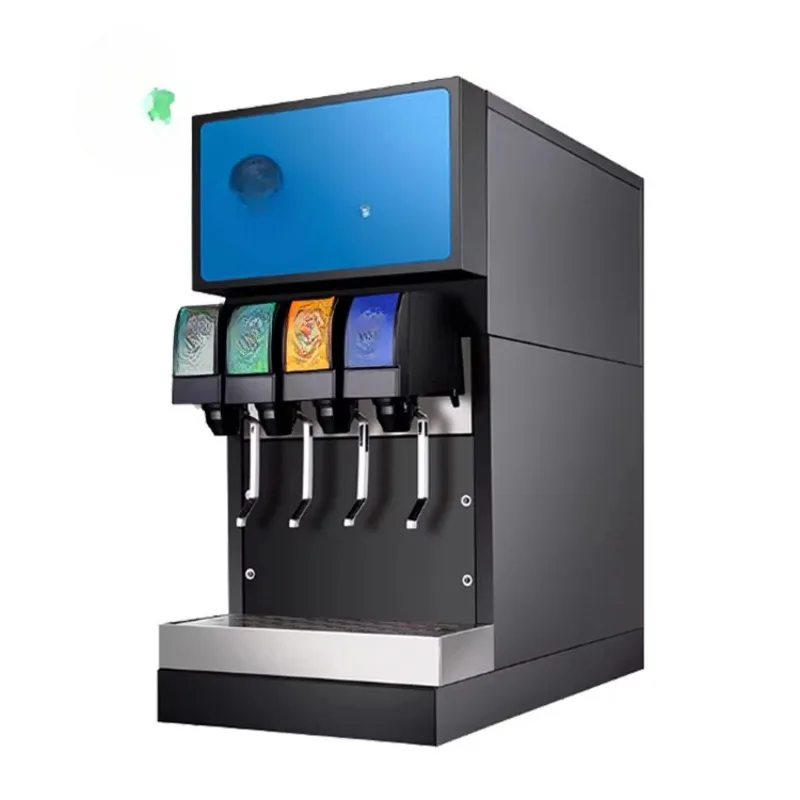 Automatic Self Service  Juice Carbonated Drink Dispenser Multiple Selection Cola Machine