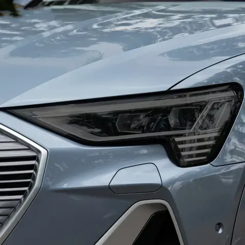 Audi Etron 55 Quattro 2019 2020 자동차 헤드 라이트 보호 투명 수리 방지 스크래치 보호 필름 TPU 스티커