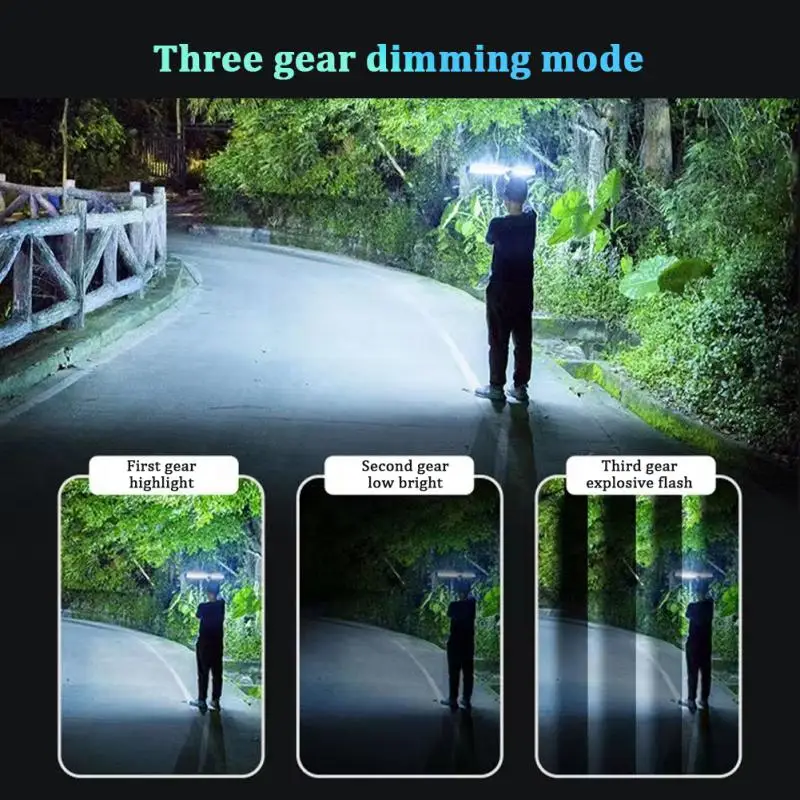 Imagem -04 - Led Magnetic Suspension Night Light Tubo de Luz Recarregável Usb Tira Longa Portátil Luz de Emergência ao ar Livre 15 cm 30 cm 50cm Pcs