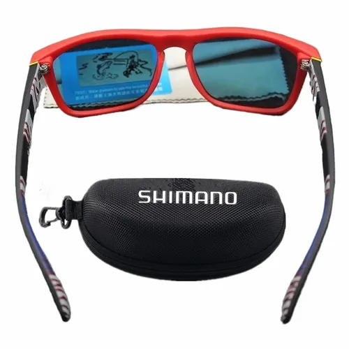 Imagen 2 del producto Gafas de sol clásicas cuadradas polarizadas Unisex para deportes al aire libre para pesca, caza, ciclismo, conducción, montañismo, UV400Antirreflejos