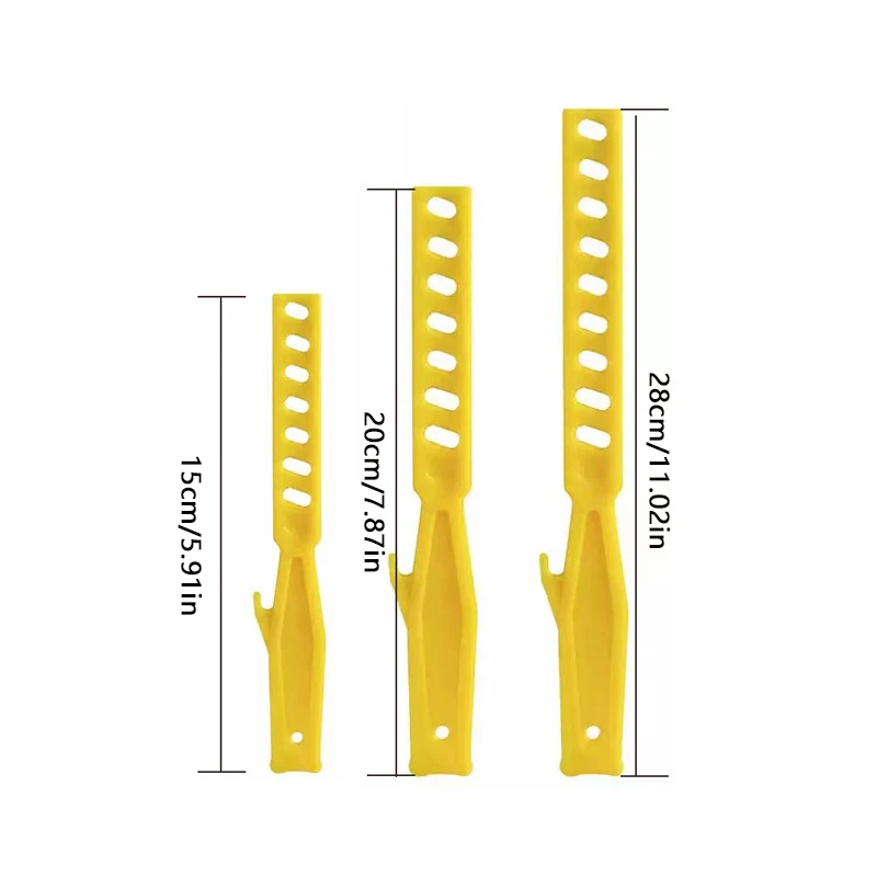 3Pcs Stirring Rod Stick For Paint Reusable Portable Tool Mixing Manual Bucket Handheld Plastic Home Finishing