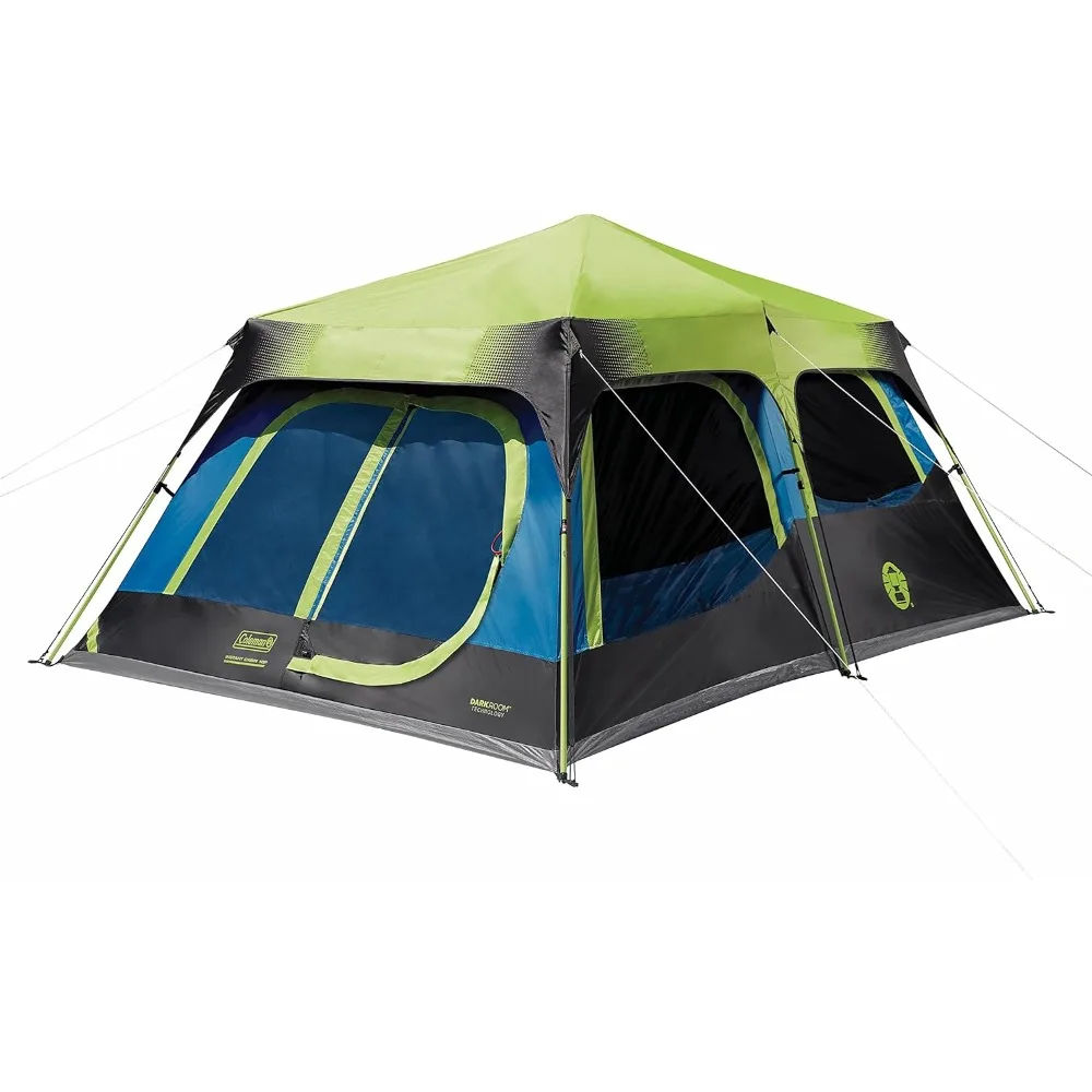 

Camping Tent for 10 Person, Double-Thick Fabric, and Included Carry Bag, Sets Up in 60 Seconds, Family Camping Tent