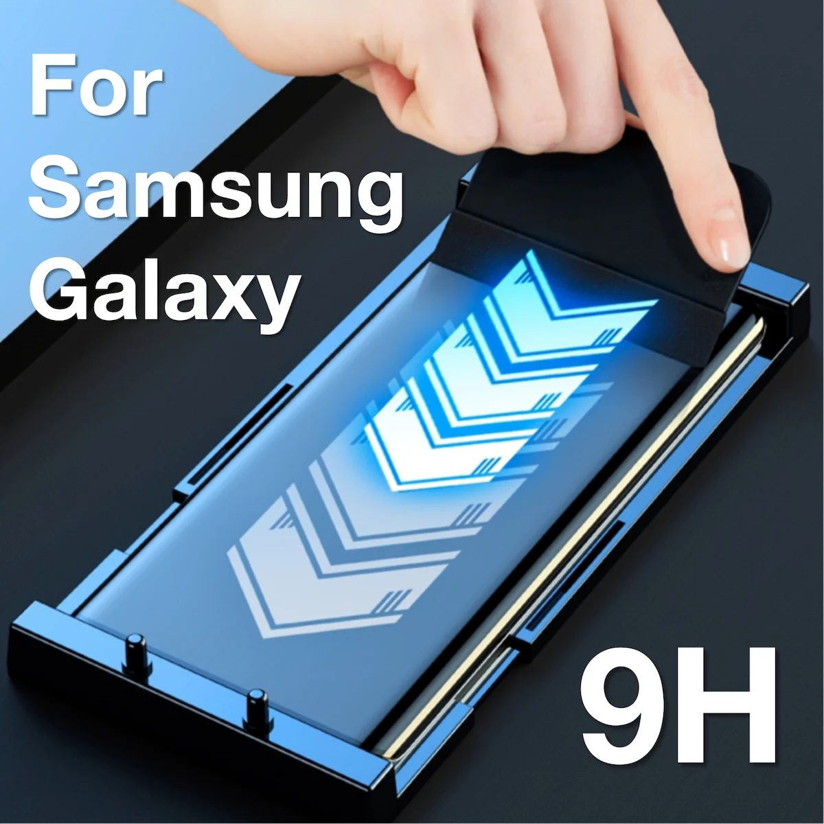 Dla Samsung Galaxy S25 S24 S23 Ultra S22 S21 S20 S10 S9 S8 Note 20 10 9 8 Plus Screen Protector With Install Kit Not Glass