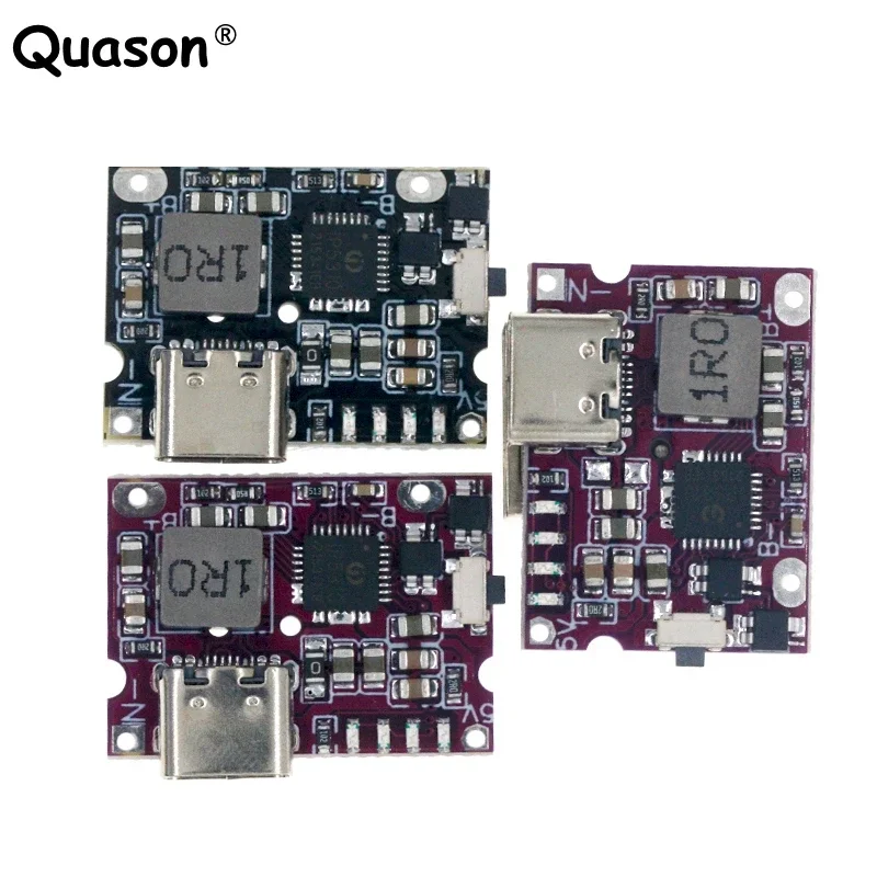 Tip-c USB 5V 3.1A Boost dönüştürücü Step-Up güç modülü IP5310 mobil güç banka aksesuarları ile anahtarı LED göstergesi
