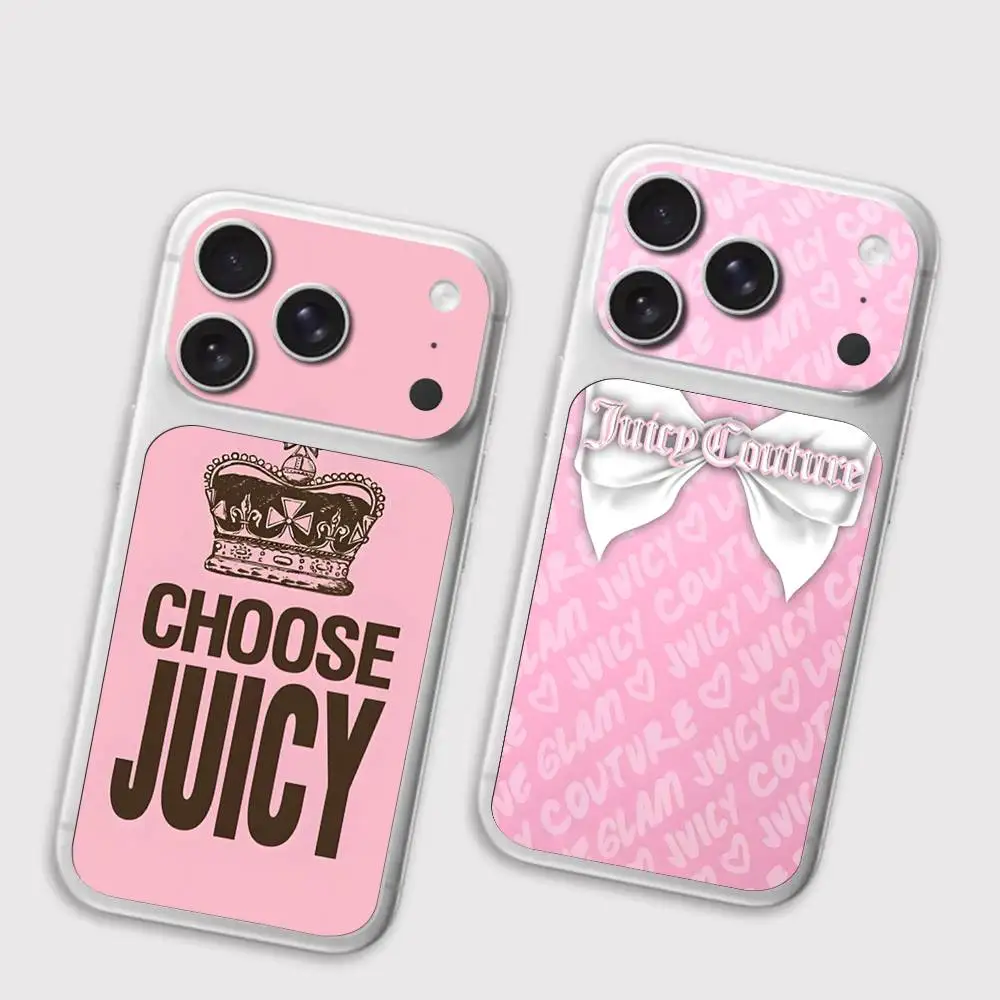 J-Juicy C-C-Couture Back Protective Decal Skin Wrap Sticker for iPhone 17 Pro 17 Pro Max