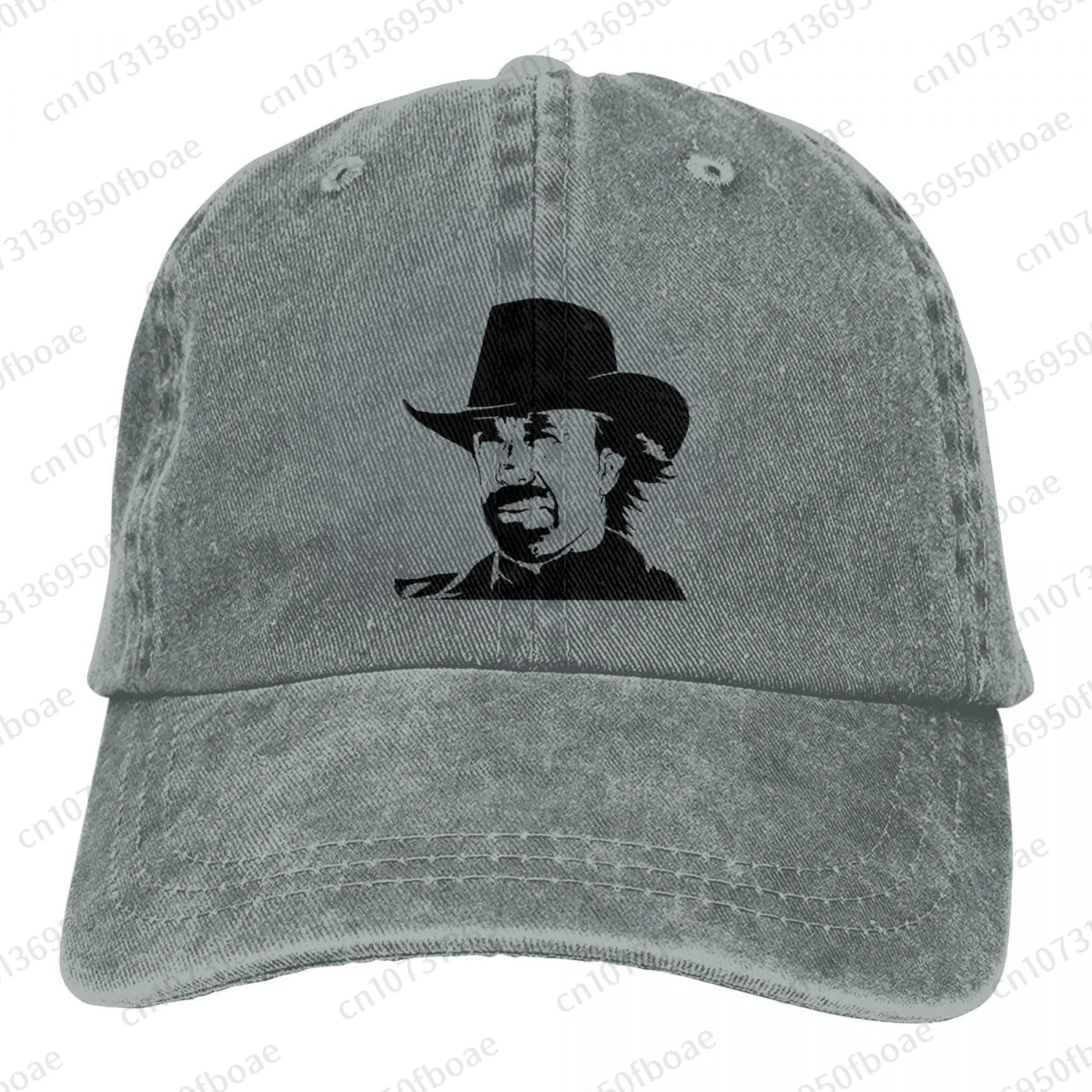 Chuck Norris Fashion Unisex Cotton Baseball Cap Outdoor Adult Adjustable Denim Hat