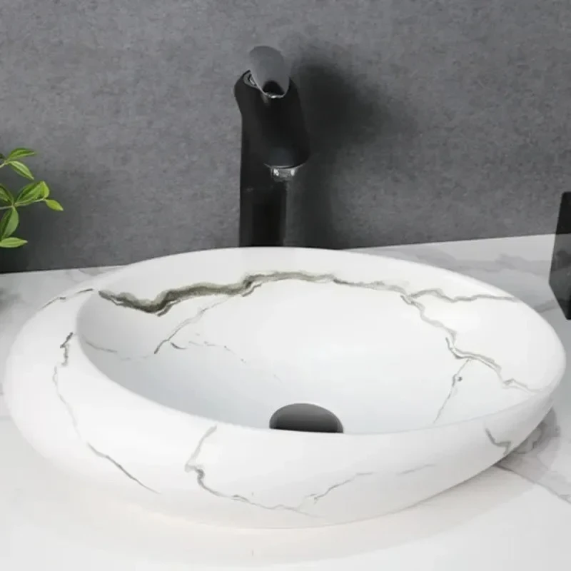 Basin Nordic Style Bathroom Basin Art  Household  Wash Basin Vanity Sinks Bathroom Furniture