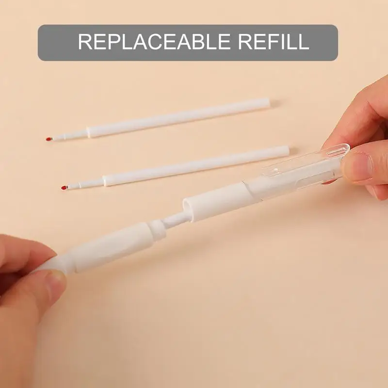 블랙 잉크 비즈니스 서명 볼펜, 미디엄 포인트 학생 공부 펜, 소년 소녀용 문구, 세련된 0.5mm, 5 개