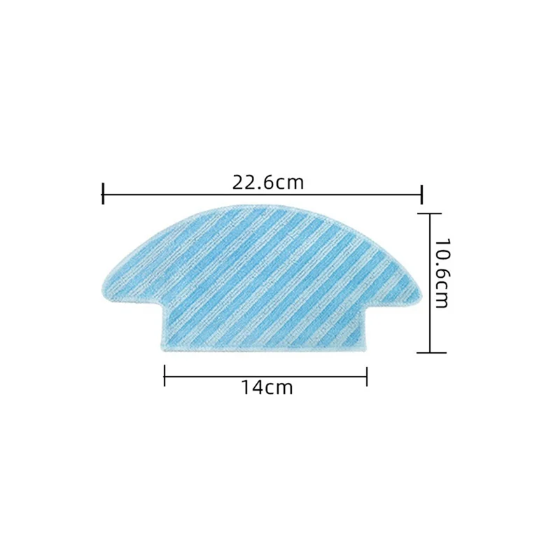 Populaire 6PCS voor OKP Life K2 K3 K4/Lefant M210 M210S M210B M213 Robot Stofzuiger Zijborstel hepa Filter Mop Rag Accessoires