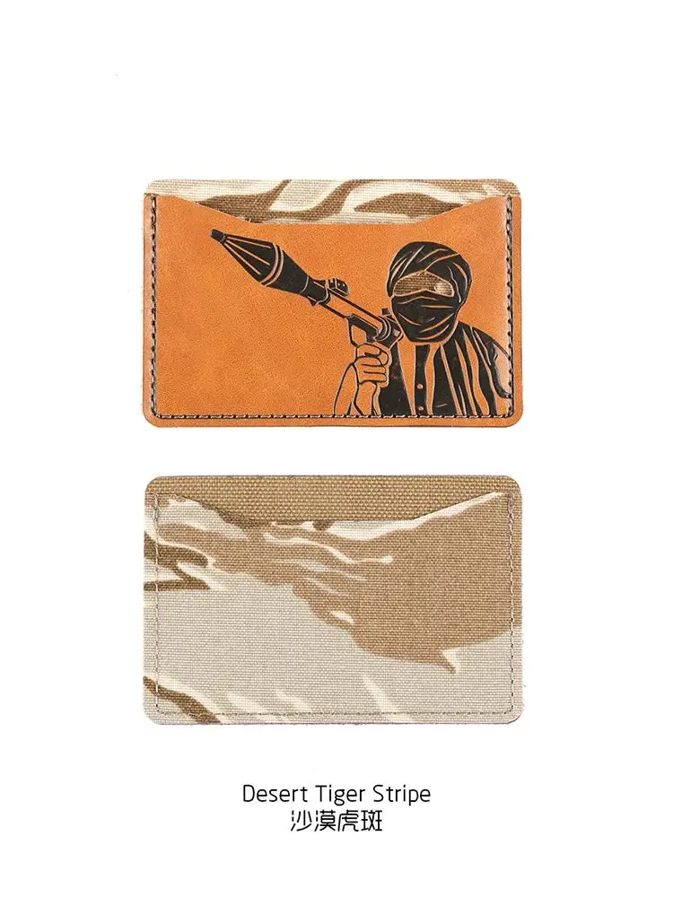 Étui porte-carte d'identité tactique, sac de carte de crédit Portable, manchon de carte d'identité personnalisé OT30