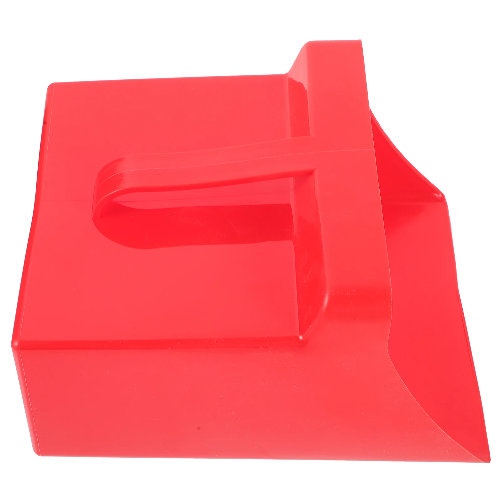 

Plastic H Garbage Thickened Dustpan Shovel Large Dustpan for Desktop Cleaning Red Reusable Kitchen Home Camping Hiking Use