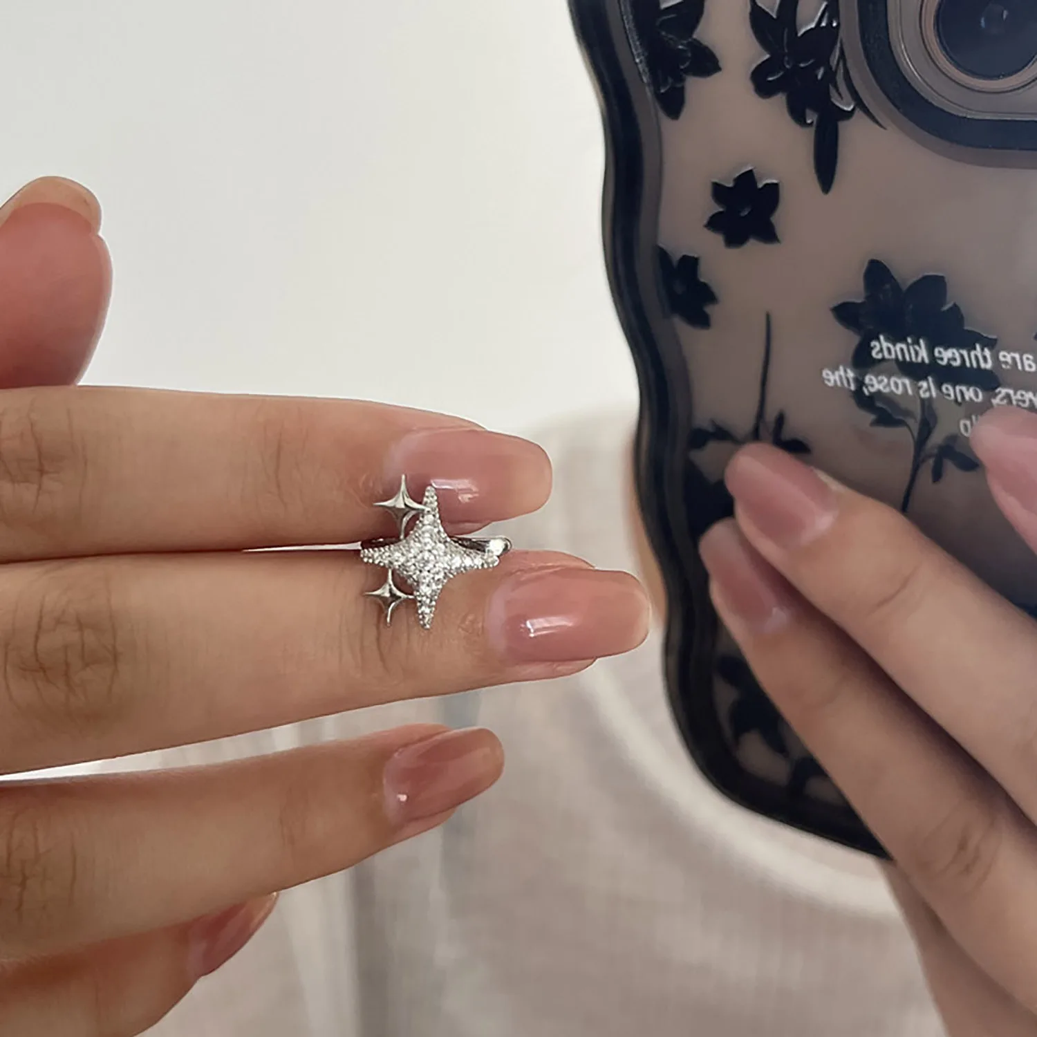 1Pc Cross Star Ear Clip No Piercing Earrings For Women Girls Fake Cartilage Ear Cuff Fashion Korean Y2k Jewelry Accessories