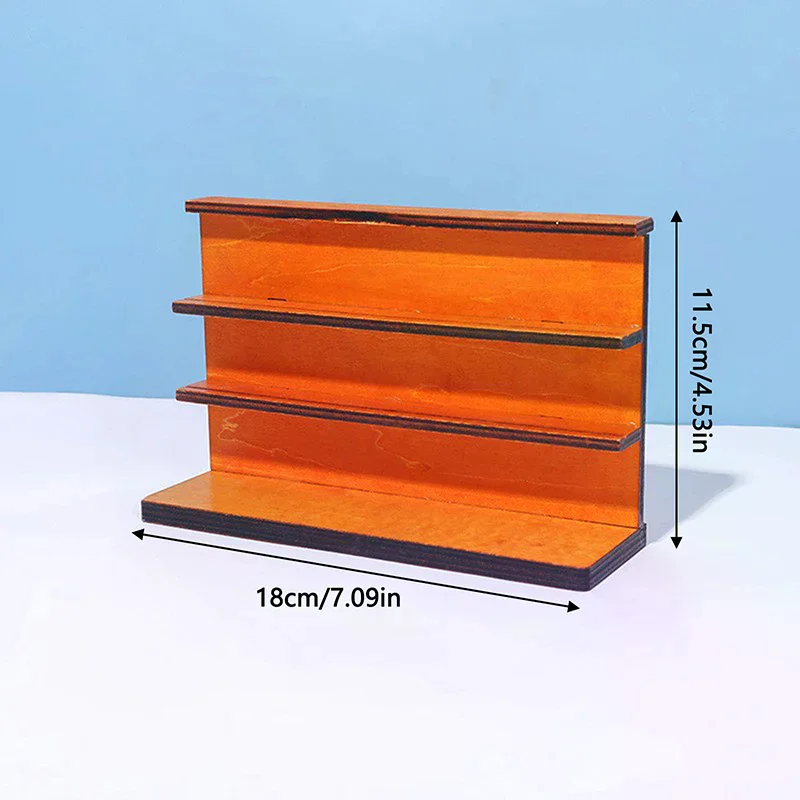 Estantería en miniatura para casa de muñecas, tablero de fondo de pared, modelo, muebles, accesorios para decoración de casa de muñecas, juguetes para niños, regalo, 1:12