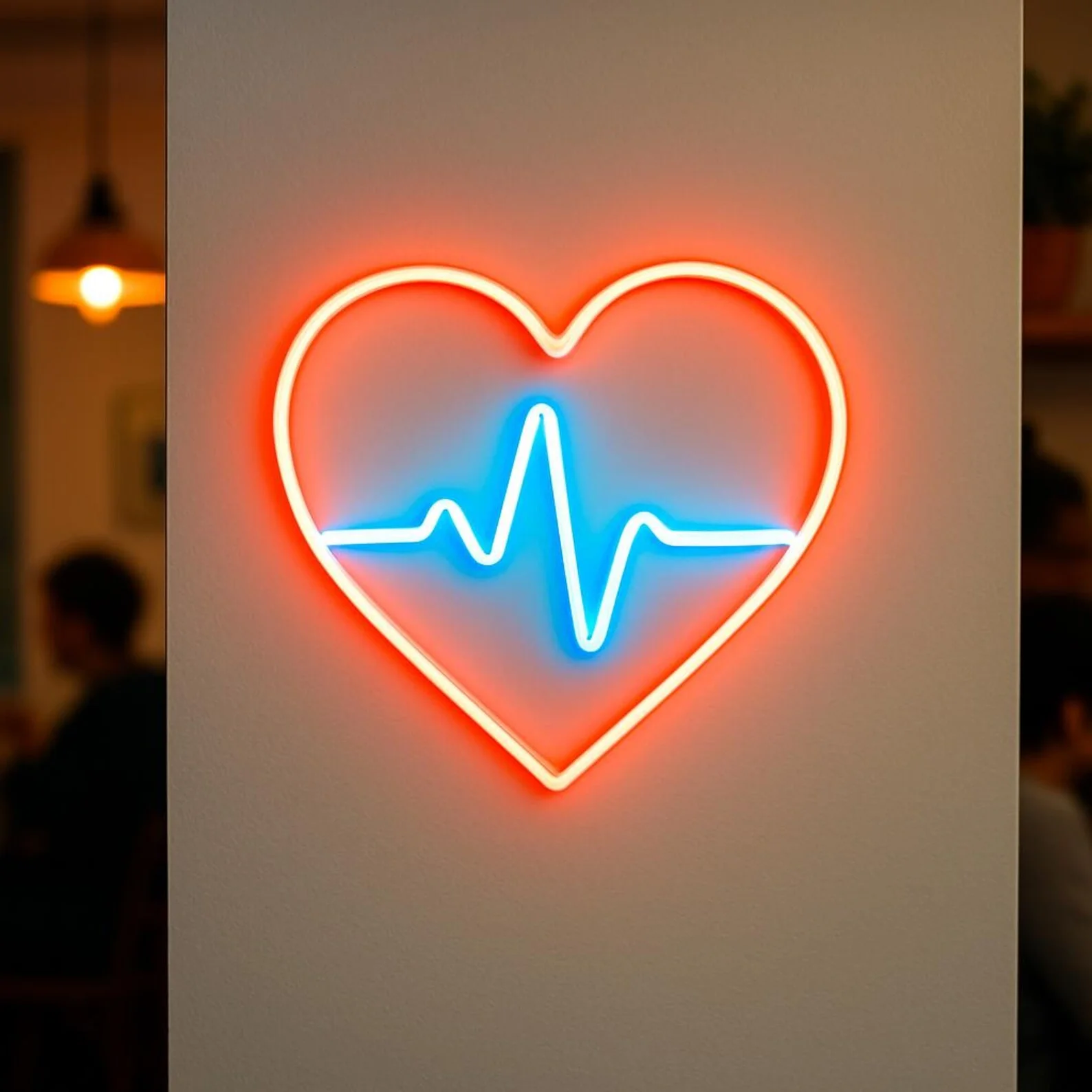 심장 모양의 카디올린 네온사인, 일반 병원 조명, 의학 LED 사인, 의사에게 선물하기 좋은 아이디어
