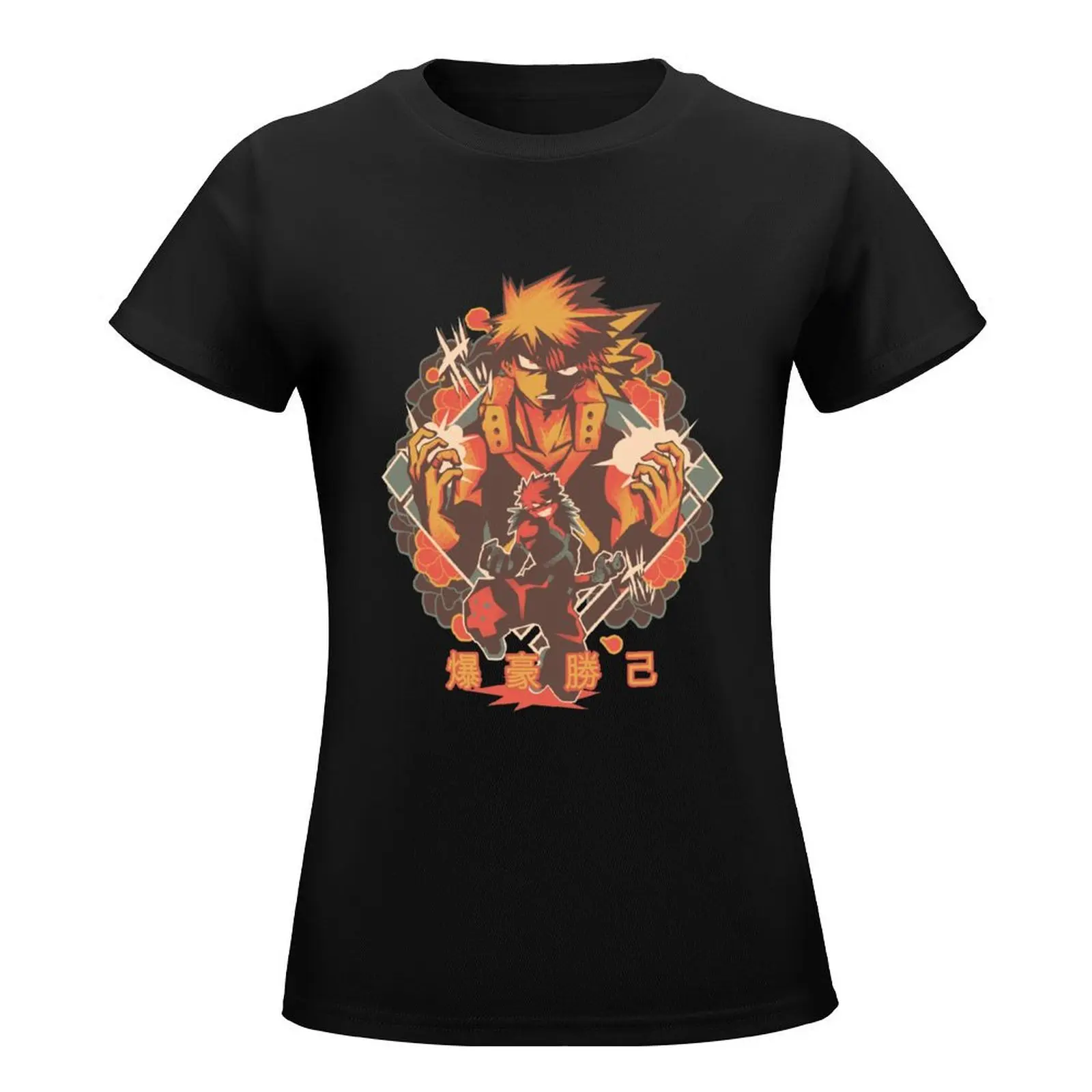 Rival hero Kacchan V2 T-Shirt graphics summer clothes aesthetic clothes Women clothing