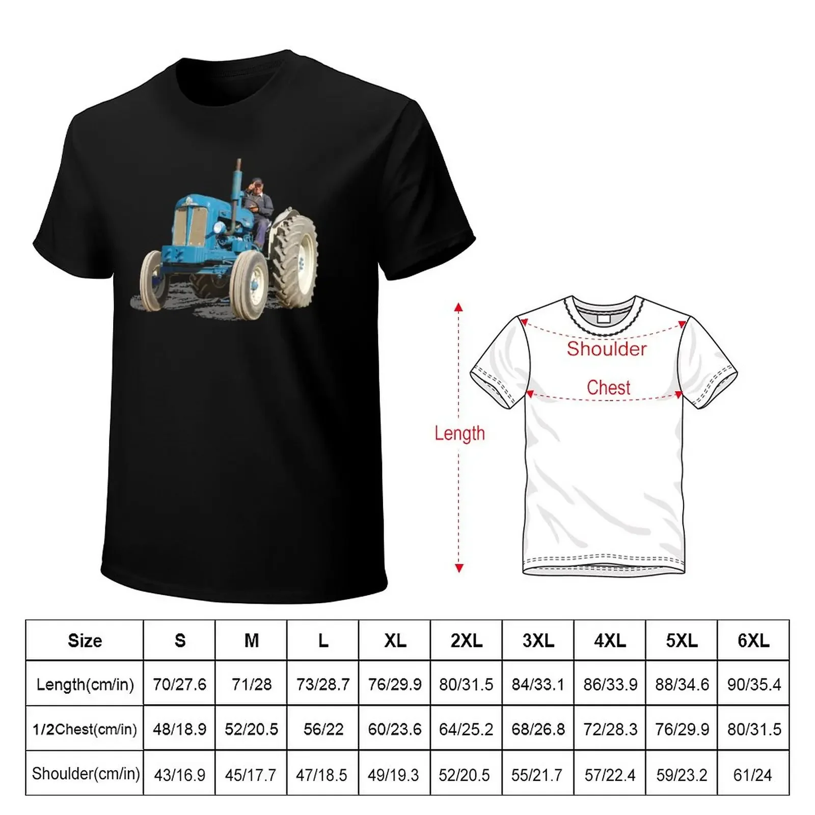 Super Major (Export Model), the last Fordson tractor T-Shirt sweat sports fans oversized t shirts for men