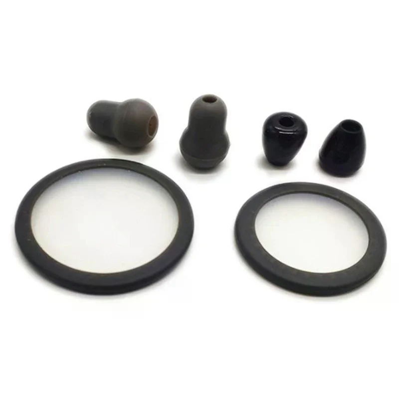 Soft Silicone Stethoscope Diaphragm & Earplugs, Children Suspension Vibrating Membrane for Frequency Conversion