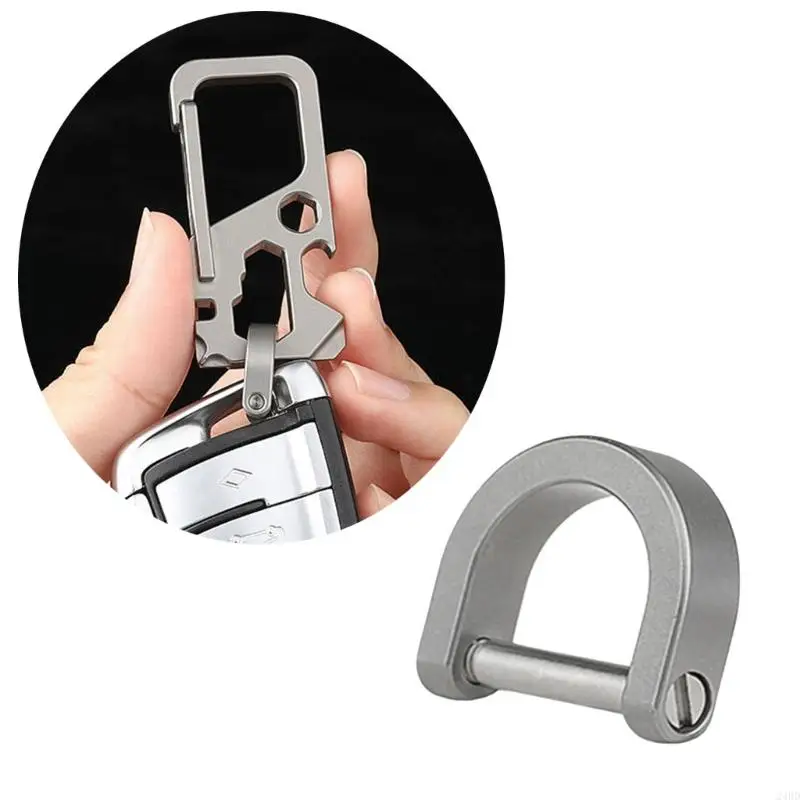 حلقة تسلق حلزونية مصنوعة من السبائك بتصميم خيط سهل التجميع وإكسسوارات خارجية 24BD