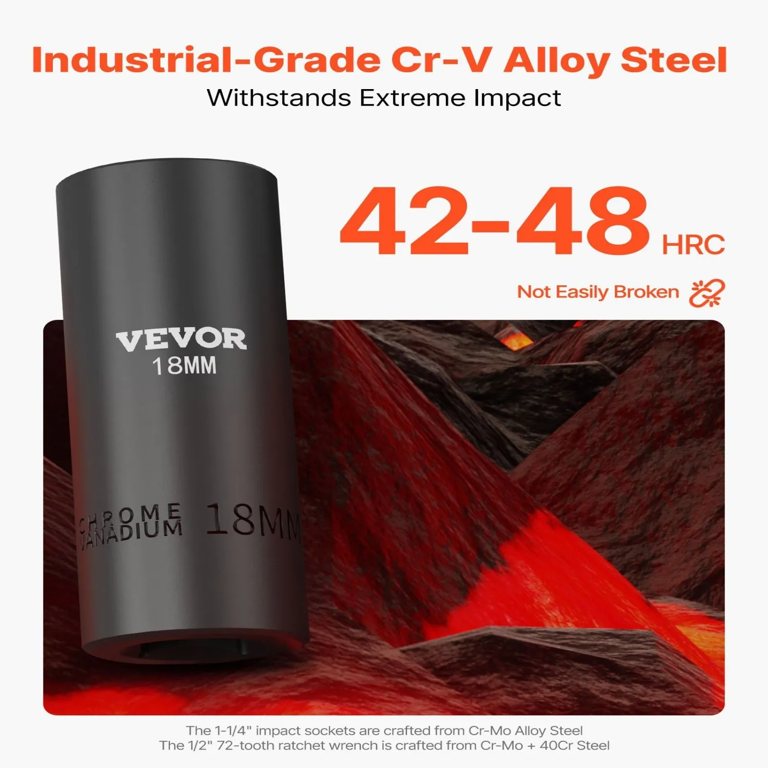 VEVOR Drive Impact Socket Set 1/2