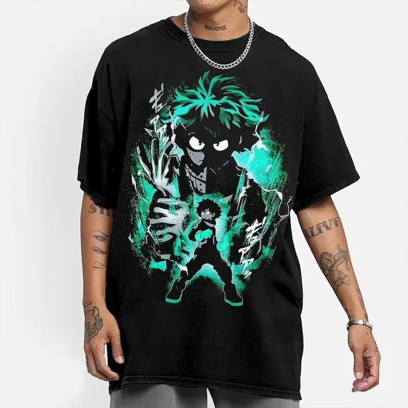 

Anime Vintage Deku Shirt, Anime Lover Shirt