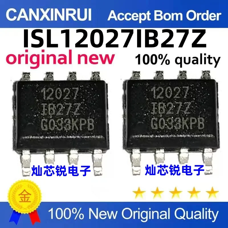 

The new original ISL12027IB27Z ISL12027 12027 SOP8 clock IC can shoot directly