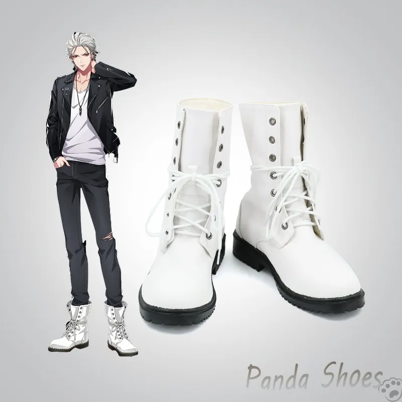 

Division Rap Battle Mr HC Cosplay Shoes Cos Boots Alternative Rap Battle Hardcore Aohitsugi Samatoki Cosplay Costume Prop Shoes