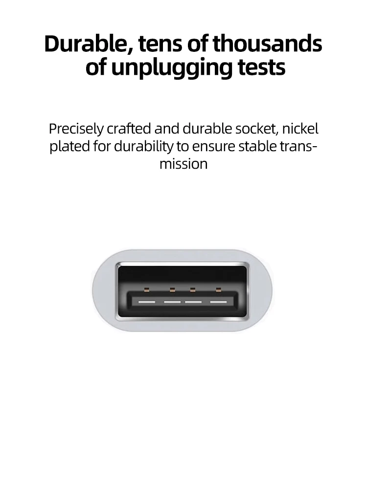 Xiaomi Redmi Note 5,samsung s6,Android, USB 2.0用のマイクロotgケーブルアダプター