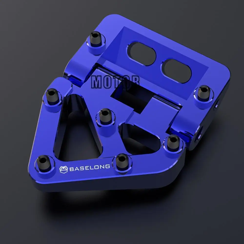 YZ426F WR250RF WR400F WR426F Motorcycle CNC Rear Brake Pedal Step Tip Plate For YAMAHA YZ125 YZ125X YZ250 YZ250F YZ250X YZ400F