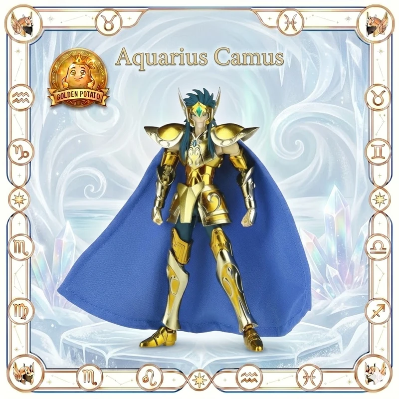 【In Stock】Saint Seiya MST Aquarius Camus Gold Saint Zodiac Knights Myth Cloth EX Diecast Metal Armor Action Figure Collection