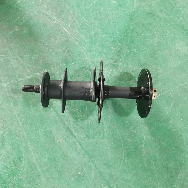 Electric Car Differential Shaft Drive Rear Axle Half Flange 16 Teeth for Citycoco Tricycle Accessories Parts
