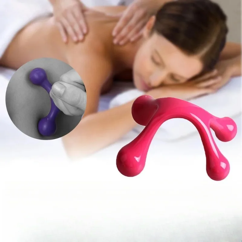 1 szt. Plastikowy masażer do rozluźniania meridianów, masażu czterech stóp, masażu kręgosłupa psa, akupresury, drapania i skrobania pleców