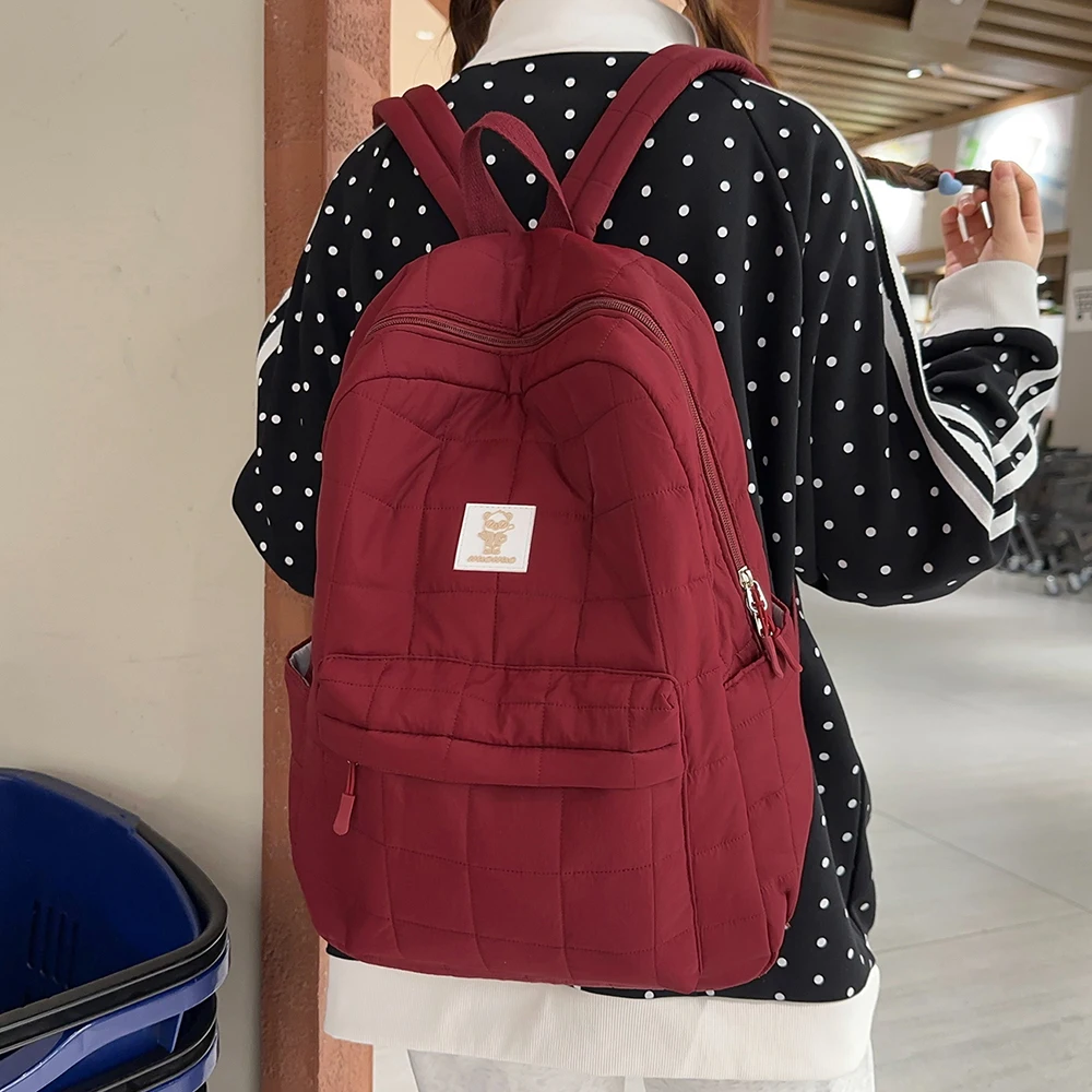 

Solid Color New Japanese Retro Backpack, Versatile, Lightweight and Casual Commuting Backpack, Backpack, Computer Backpack