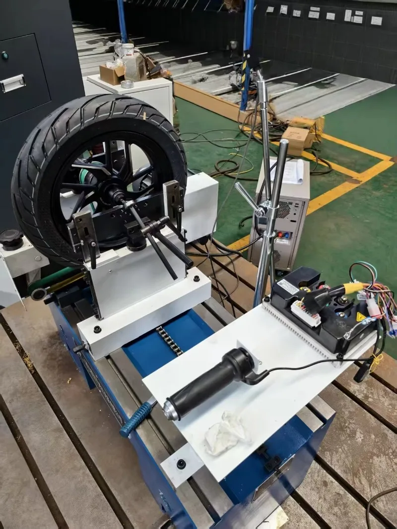 New Arrival Specialized Electric Motorcycle Tires and Hub  Balancing Machine