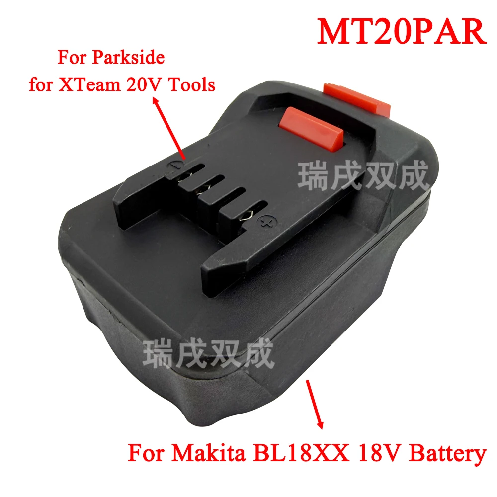 Für Parkside XTeam 20V Elektrowerkzeug-Konverteradapter für Makita für Milwaukee für Dewalt für Einhell für Bosch 18V Li-Ionen-Akku