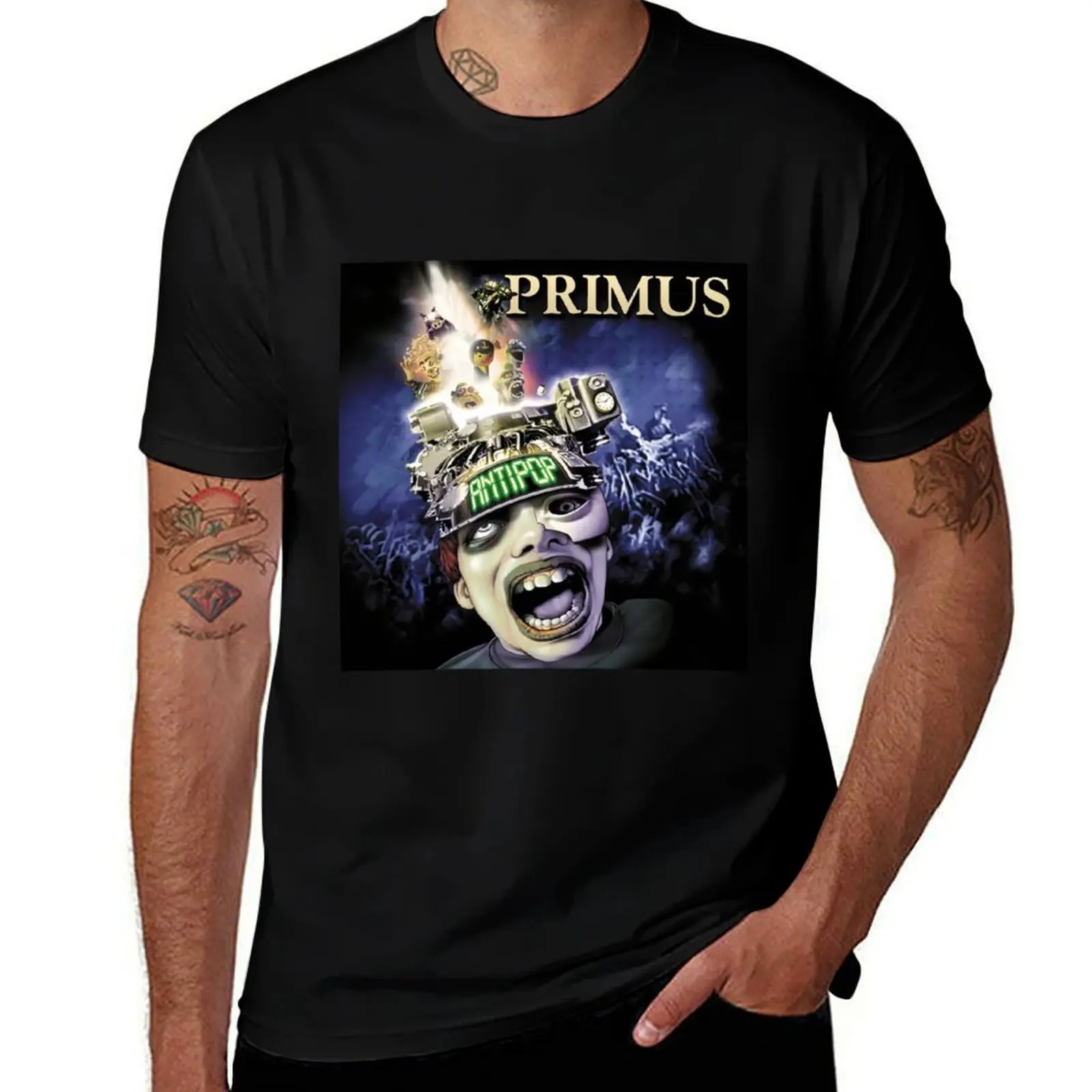 Primus antipop T-Shirt Plus Size Lightweight Top T-Shirt