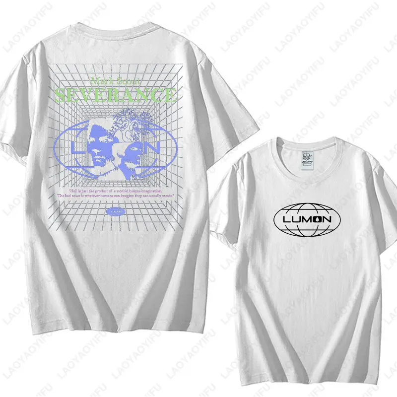 2025 قطع الموسم 2 س الرقبة التي شيرت لومون ماكروداتا صقل الجرافيك تي شيرت متعة النساء الرجال تيز Ropa Mujer Camisa Camisetas