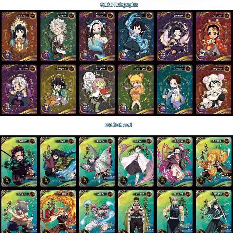 Aikaho Demon slayer DS-02 Apocalypse Trading Card booster box Anime Hobby Collection Tanjiro cards Nezuko card