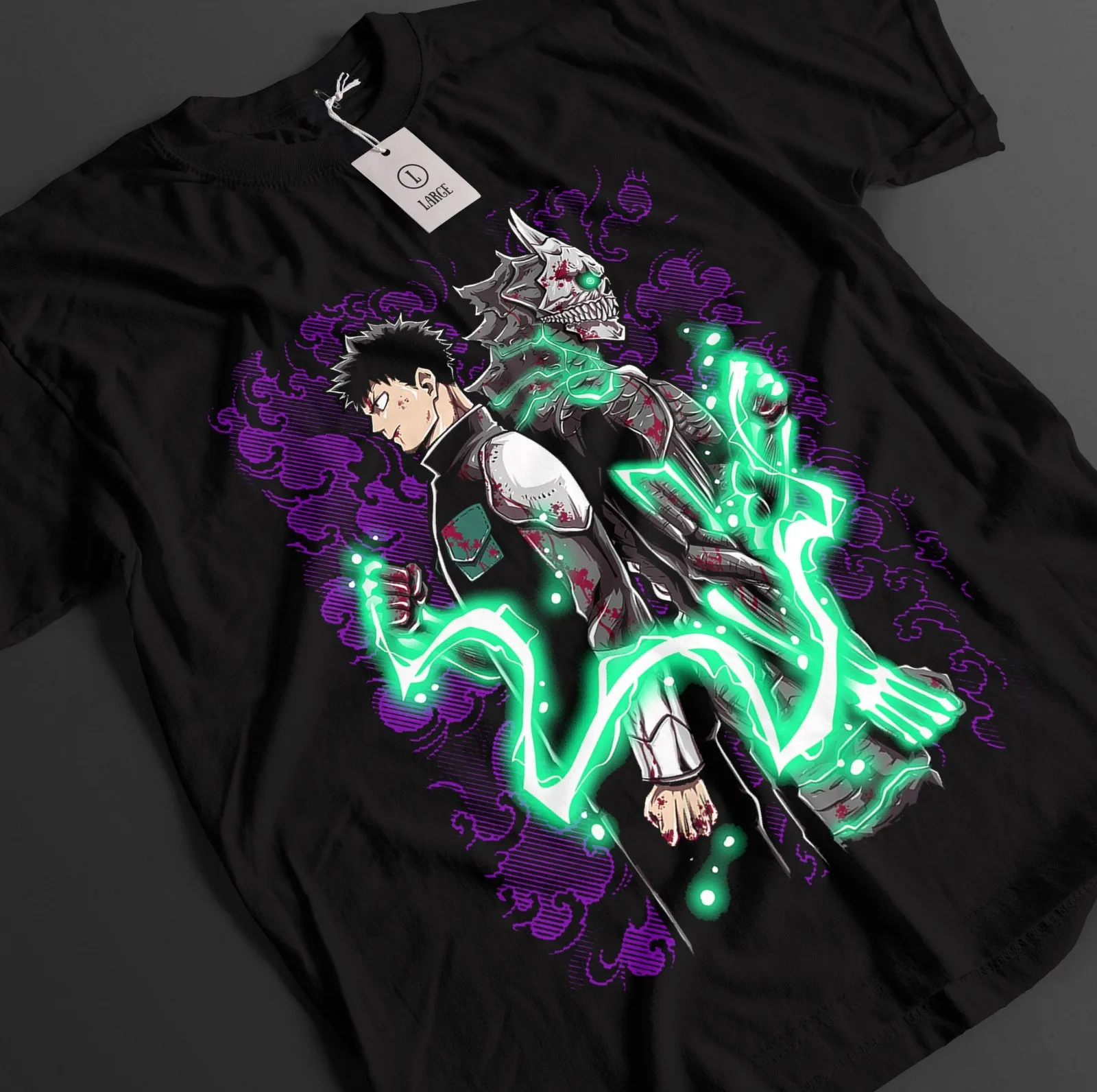 Kaiju N 8 Shirt Kafka Tshirt Mina Ashiro T-Shirt Reno Kikoru Top Isao Anime Tee