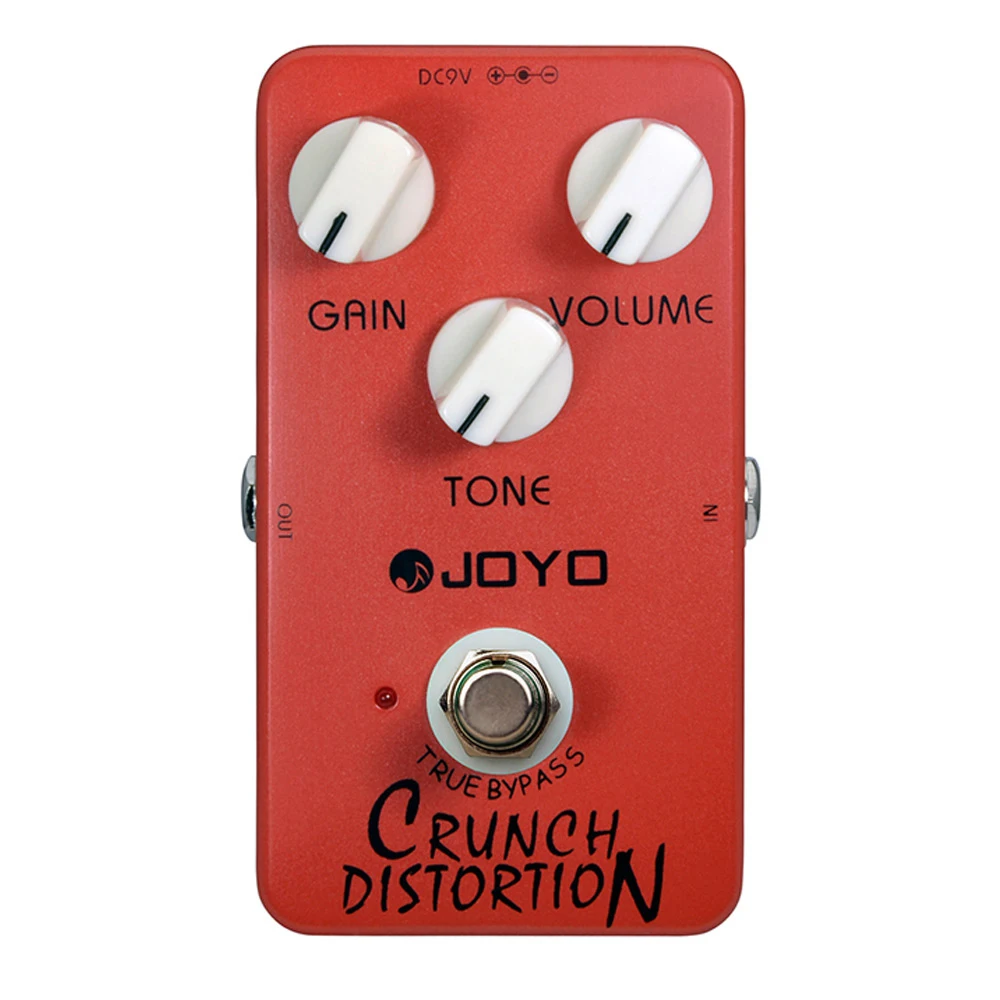 

JOYO JF-03 Guitar Effect Pedal Crunch Distortion Electric Guitar Pedal Great Response British Classic Rock Distortion Pedal