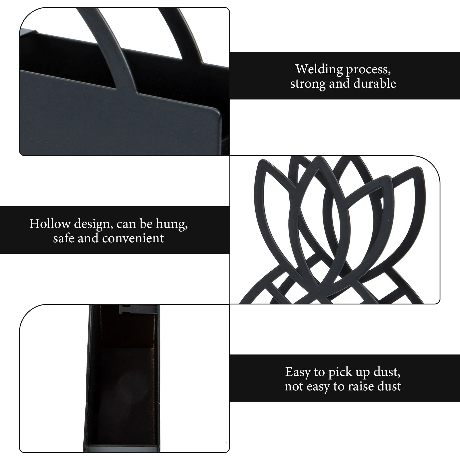 

Holder Sturdy Iron Incense Coil Rack Fireproof Windproof Indoor Outdoor Dorm Room Essentials Home Decor Ash