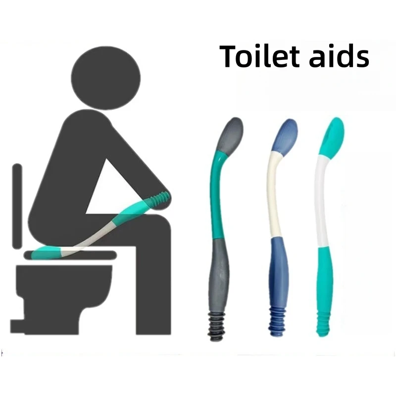 

Toilet Aid for Personal Hygiene Self-Cleaning Tool Assists Elderly,Disabled,Pregnant Women for Bathroom Independence Health Care