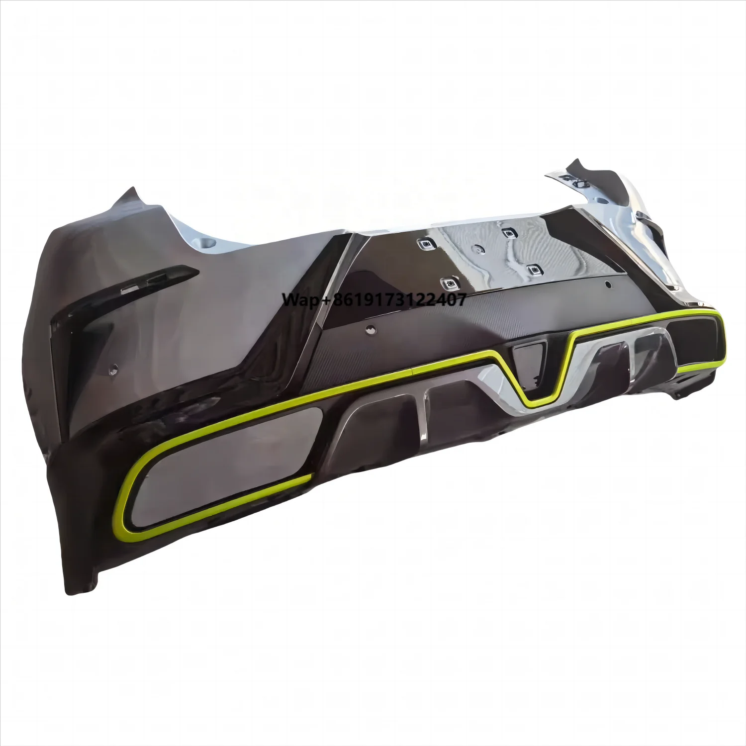 

Suitable for UNIT Sports Version Rear Bumper Decorative Strip Running Light Spoiler Combination