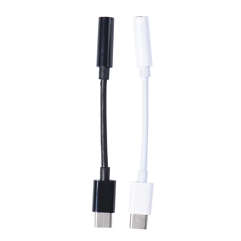 Type-C to 3.5mm Earphone cable Adapter usb 3.1 Type C USB-C male to 3.5 AUX