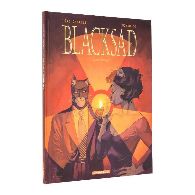 

BLACKSAD TOME 3 AME ROUGE Juan Diaz Canal Es Juanjo Guarnido Dargaud 9782205055641 Книга
