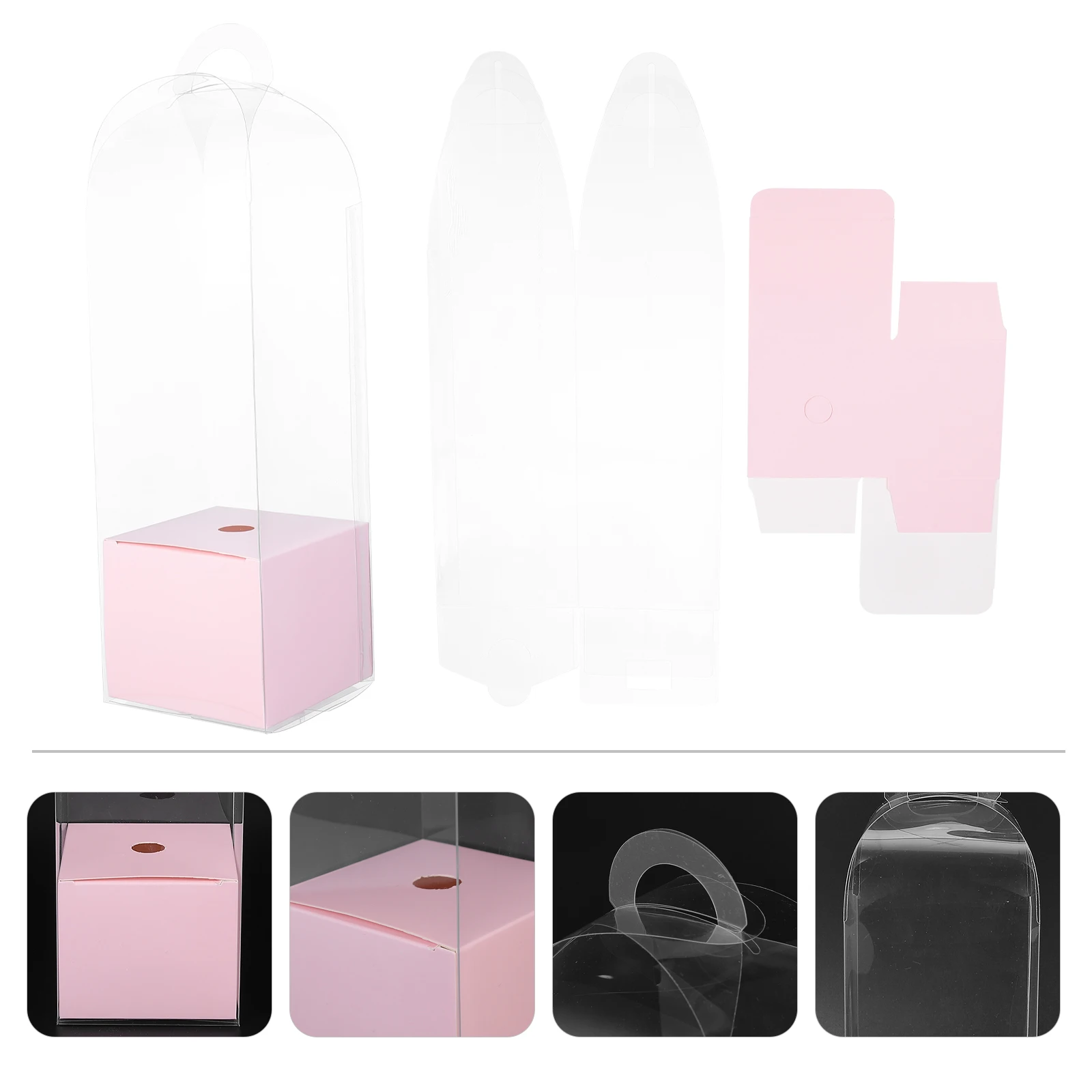 

2 Pcs Packing Box Rose Gift Boxes Flower Packing Boxes for Party Wedding Florist Supplies Packaging Decor
