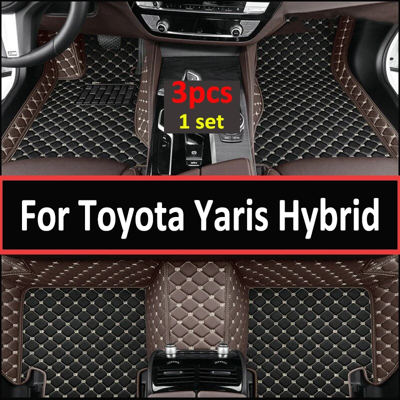 

Автомобильные коврики для Toyota Yaris Hybrid Mazda2 Hybrid MXPH11 2021 2022 2023, водонепроницаемые защитные накладки, напольные аксессуары