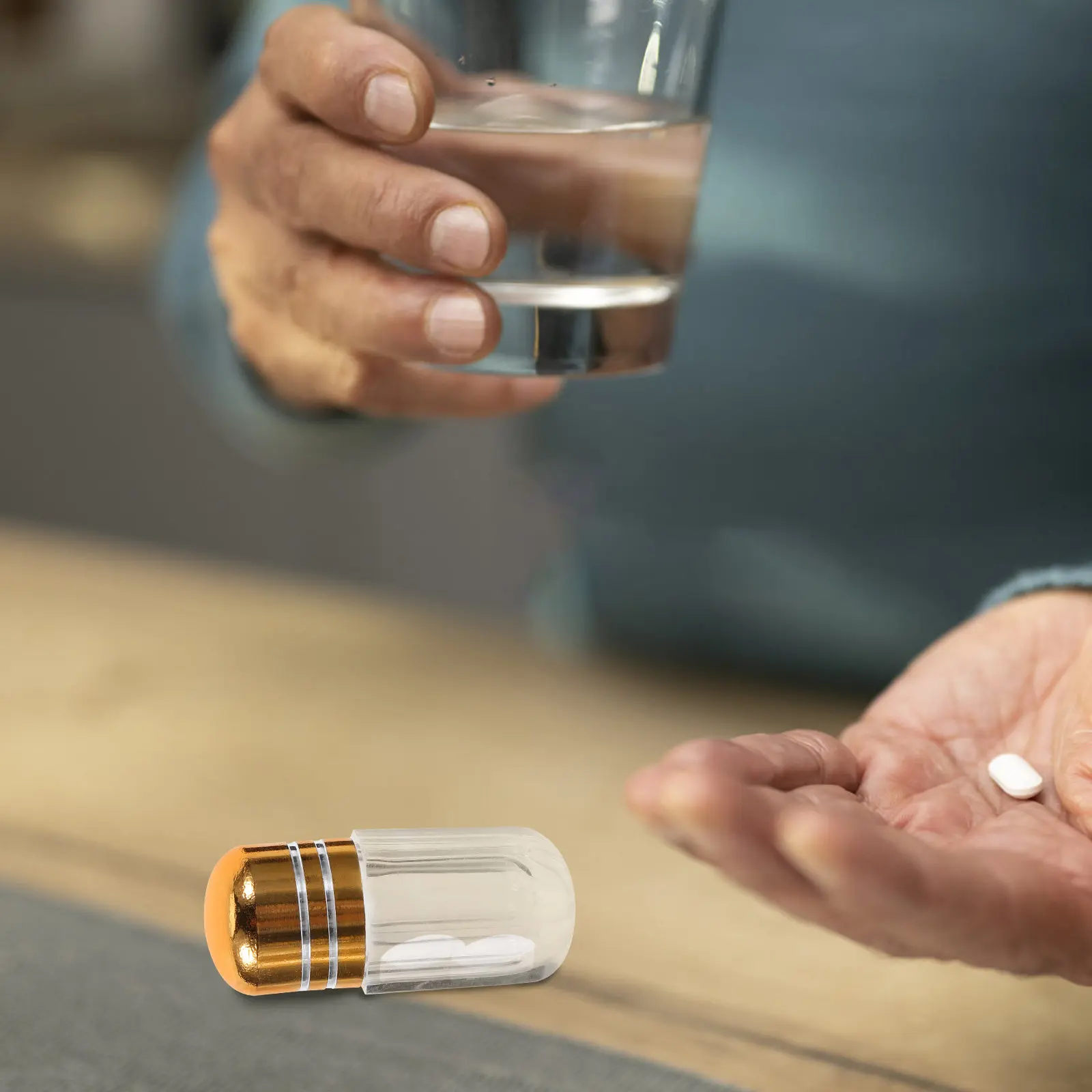 20Pcs Portable Pill Bottle Transparent Plastic Medicine Container Travel Vial Empty Plastic Medicine Bottles Small Pills Bottles