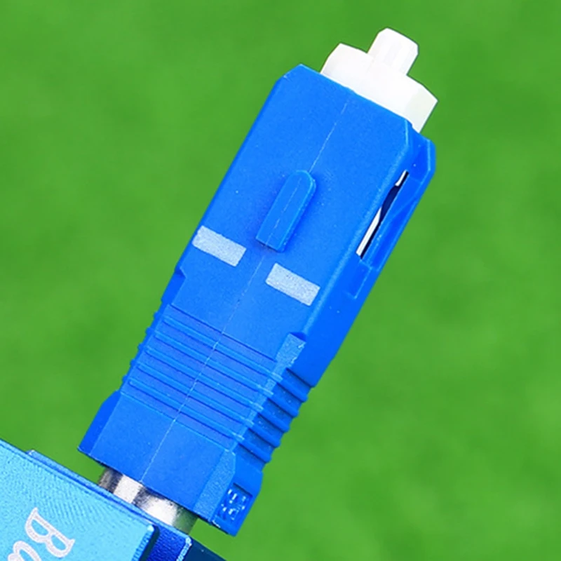 Fiber Optic Adapter Square Type Bare Fiber Adapter SC/UPC Square FTTH Optical Tools Bare Fiber Optic Adapter