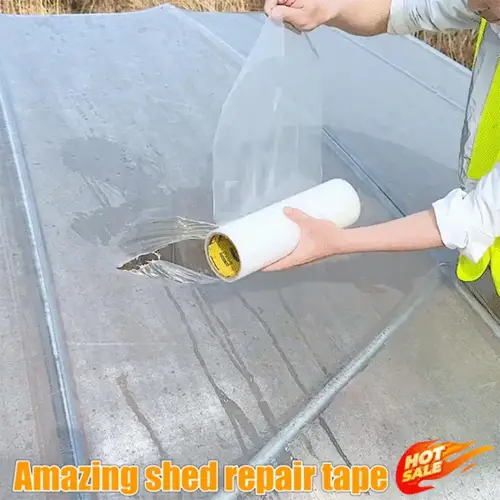 Imagen 2 del producto Cinta de reparación de película de invernadero de alta viscosidad, nueva cinta de reparación de lona impermeable a prueba de lluvia, cinta de cobertizo para toldo de alta resistencia al frío