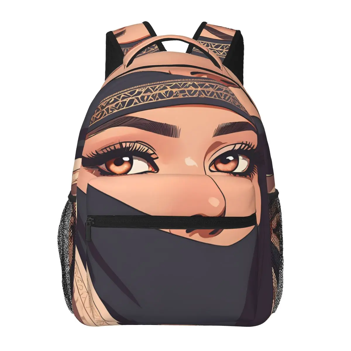 

Saudi Women Backpacks Boys Girls Bookbag Students School Bags Cartoon Travel Rucksack Shoulder Bag Large Capacity